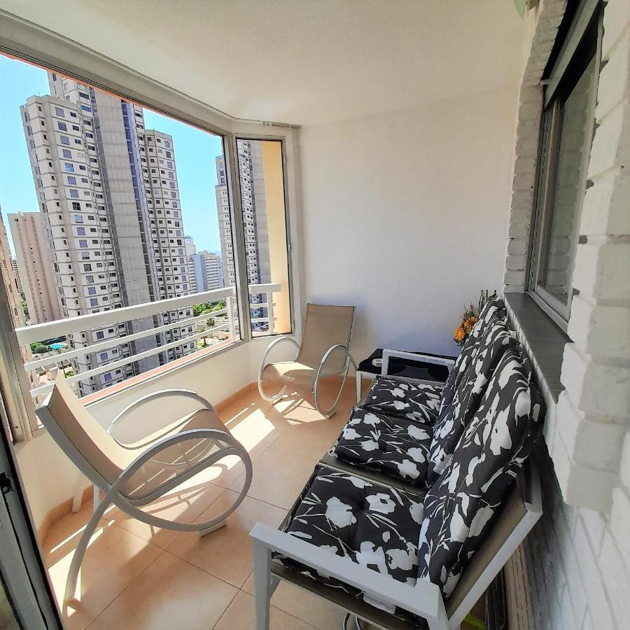 Apartment Glamour Alhambra Rincon De Loix Benidorm-Sea View-Free Parking, Wi-Fi, Pool, New Air Conditioning Exterior photo