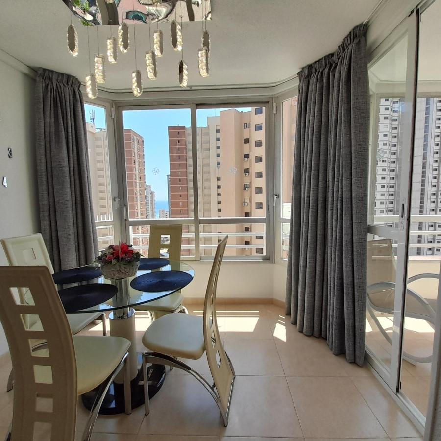 Apartment Glamour Alhambra Rincon De Loix Benidorm-Sea View-Free Parking, Wi-Fi, Pool, New Air Conditioning Exterior photo