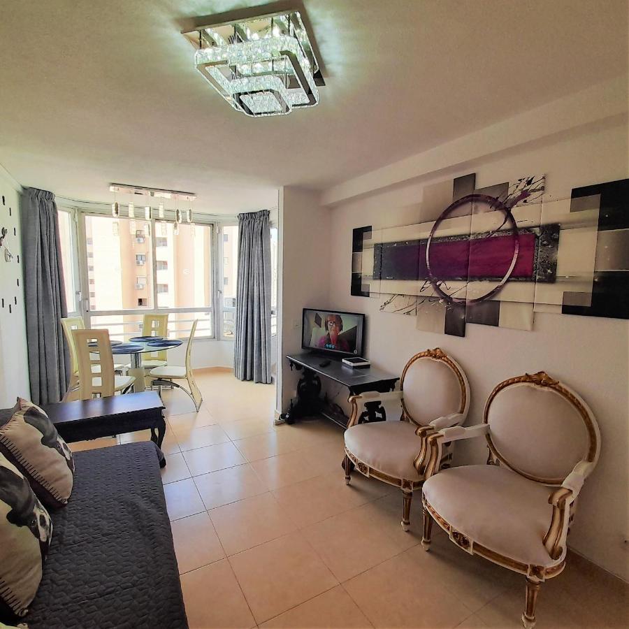 Apartment Glamour Alhambra Rincon De Loix Benidorm-Sea View-Free Parking, Wi-Fi, Pool, New Air Conditioning Exterior photo